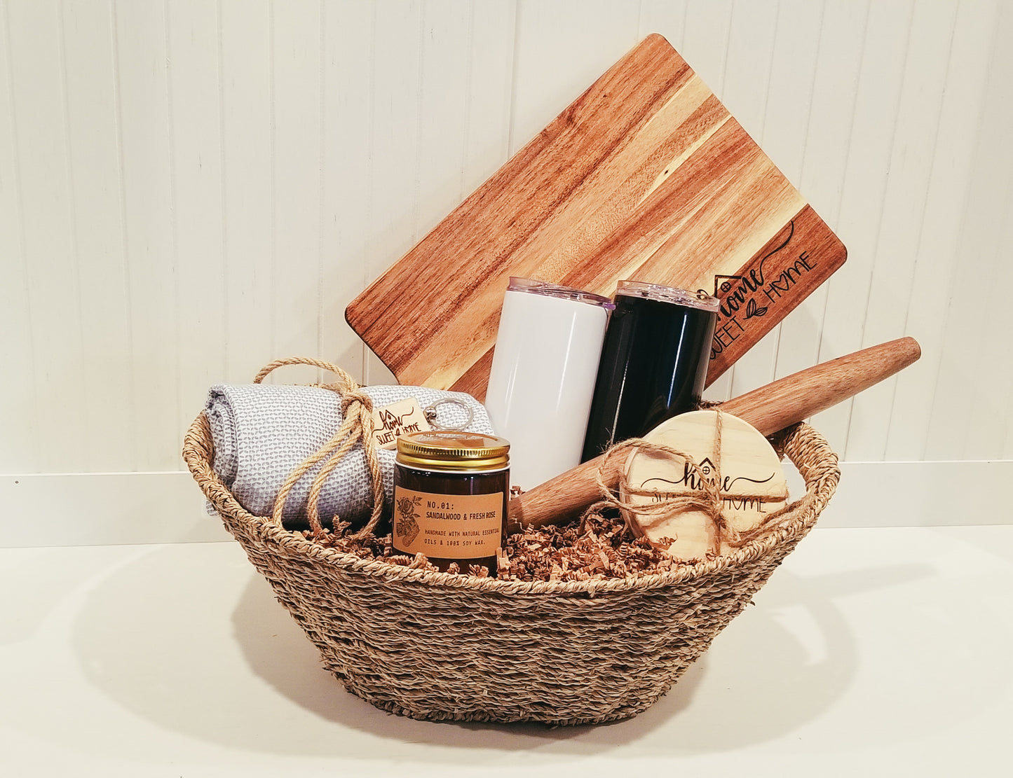 Option # 2 Luxury Gift Basket, Realtor Closing Gift Basket for New Home Owner, Gift for Home Buyer, Gift for Home Seller, Gift from Realtor