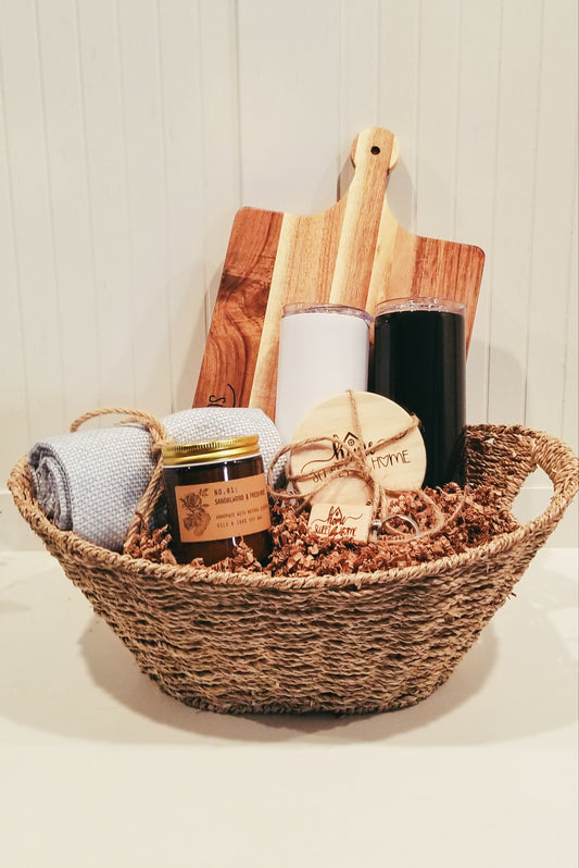 Option  # 4 Gift Basket For Loved One. Realtor Closing Gift Basket for New Home Owner, Gift for Home Buyer, Gift for Home Seller, Gift from Realtor